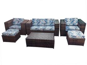 Conjunto Canadá + Puff Extensível by DeckDecor