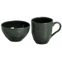 Conjunto Caneca 273ml e Bowl Orgânico 558ml Arauco Porto Brasil Verde Cozinha Servir Café Chá Caldo Conjunto Caneca 273ml e Bowl Orgânico 558ml Arauco Porto Brasil Verde Cozinha Servir Café Chá Caldo