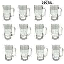 Conjunto Caneca de Chopp de Vidro 360ml Conjunto Caneca de Chopp de Vidro 360ml
