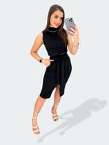 Conjunto Canelado Elegancia Casual Evangélica Vestindo de um 38 ao 42"