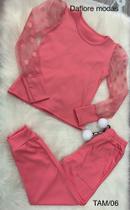 Conjunto canelado infantil TAM/06 Conjunto canelado infantil TAM/06