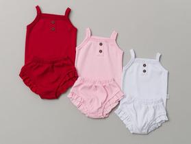 Conjunto Canelado Sem Manga