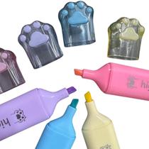 Conjunto Canetas Marca Texto Kit Infantil Caneta Diversas