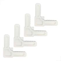 Conjunto Canto Tela Mosqueteira Cx-003 Branco 20 Unidades Conjunto Canto Tela Mosqueteira Cx-003 Branco 20 Unidades