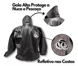 Conjunto Capa Chuva Impermeavel Motoqueiro pvc Brascamp .