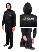 Conjunto Capa Chuva Motoqueiro Motoboy EPI Nylon Emborrachado Impermeável Seguro para Pilotagem