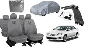 Conjunto capa couro Corolla + limpador eficaz Conjunto capa couro Corolla + limpador eficaz