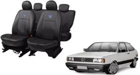 Conjunto capa couro Gol 86-96 proteção sujeira líquidos e rasgos