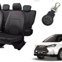 Conjunto capa couro Jac T50 2020 a 2024 + brisa