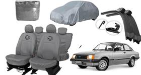 Conjunto capa couro + limpador premium + cobertura Conjunto capa couro + limpador premium + cobertura