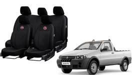 Conjunto capa couro Strada 04-11 proteção sujeira e rasgos