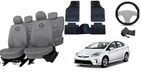 Conjunto capa couro + tapete sob medida Prius 10-21