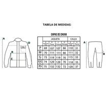 Conjunto Capa De Chuva Feminina Gp Tech Premium Preta Rosa Impermeavel P M G GG G1 G2