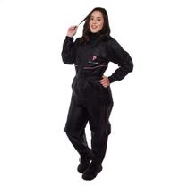Conjunto Capa de Chuva Feminino Tam G Impermeável Motoqueiro Nylon 0,20mm Pioneira-1101-F-PRE-G Conjunto Capa de Chuva Feminino Tam G Impermeável Motoqueiro Nylon 0,20mm Pioneira-1101-F-PRE-G