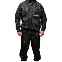 Conjunto Capa de Chuva Masculina Nylon Flex G Cor Preto Conjunto Capa de Chuva Masculina Nylon Flex G Cor Preto