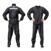 Conjunto Capa De Chuva Pantaneiro Impermeável Em Nylon