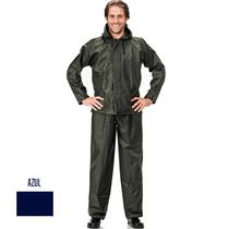 Conjunto Capa de Chuva Pantaneiro Nylon 238 (AZUL)