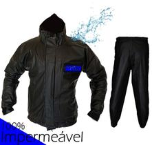 Conjunto Capa De Chuva Para Motoqueiro Nave Combat Pvc Conjunto Capa De Chuva Para Motoqueiro Nave Combat Pvc