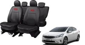 Conjunto Capa de Couro Cerato 2015 a 2019 Anti Rasgo