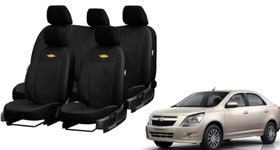 Conjunto Capa de Couro Cobalt 2015 Proteção Antirrasgo Premium