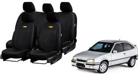 Conjunto Capa de Couro Kadett 1989-1998 Proteção Veicular