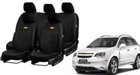 Conjunto Capa de Couro para Capitiva 2008 a 2012 Reforçada