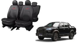 Conjunto Capa de Couro Para JAC Hunter 2019 a 2024 Sujeira Conjunto Capa de Couro Para JAC Hunter 2019 a 2024 Sujeira