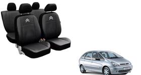 Conjunto Capa de Couro Xsara Picasso 2012 a 2015 Anti Líquidos