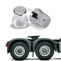 Conjunto Capa de Porca Escrita Para Scania 32mm