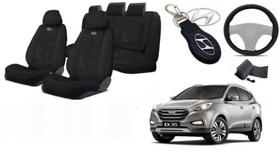 Conjunto Capas Estilo Premium ix35 16-20 +(Capa Volante) + Chaveiro Conjunto Capas Estilo Premium ix35 16-20 +(Capa Volante) + Chaveiro