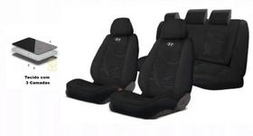 Conjunto Capas Luxo HB20 18-24 +(Capa Volante) + Chaveiro