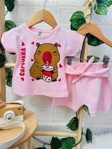Conjunto Capivara - Camiseta + Shorts Conjunto Capivara - Camiseta + Shorts