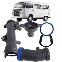Conjunto carcaça da válvula termostática kombi 1.4 8v flex 2006 a 2014 corcerama