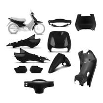 Conjunto carenagem completa pro tork biz 100 ano 2000 a 2005 preto Conjunto carenagem completa pro tork biz 100 ano 2000 a 2005 preto