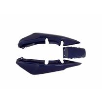 Conjunto Carenagem Rabeta Melc Adaptável a CG 150 2008, azul metálico Conjunto Carenagem Rabeta Melc Adaptável a CG 150 2008, azul metálico