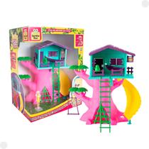 Conjunto Casa na Árvore Judy C/ Acessório 0416 - Samba Toys Conjunto Casa na Árvore Judy C/ Acessório 0416 - Samba Toys