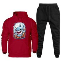 Conjunto Casaco de Moletom Plus Size Masculino Estampado Com Calça Moderna Caminhada Dia a Dia Conjunto Casaco de Moletom Plus Size Masculino Estampado Com Calça Moderna Caminhada Dia a Dia