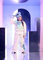 Conjunto Casaco e Calça Com Strass Stitch Animê