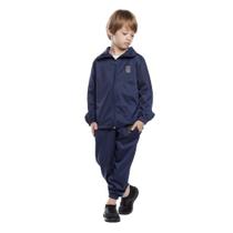Conjunto casaco e calça esportivo agasalho infantil bebe uniforme inverno de frio peluciado - Impherial Shop