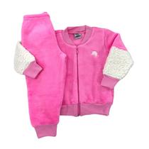 Conjunto Casaco E Calça Fleece Teddy Agasalho Infantil - 10 Conjunto Casaco E Calça Fleece Teddy Agasalho Infantil - 10
