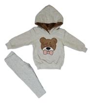 Conjunto casaco e calça