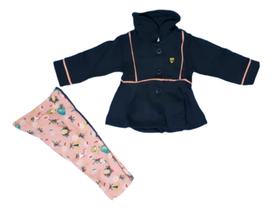 Conjunto casaco e legging