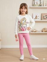 Conjunto Casaco e Legging Bela Adormecida Bimbi Conjunto Casaco e Legging Bela Adormecida Bimbi