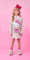 Conjunto Casaco e Short Momi Hello kitty Conjunto Casaco e Short Momi Hello kitty