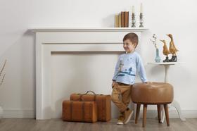 Conjunto Casaco Em Suedine E Calça Em Moletinho