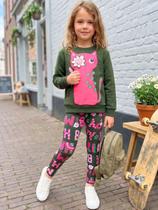 Conjunto Casaco Moletinho e Legging Gato Flor Bimbi Conjunto Casaco Moletinho e Legging Gato Flor Bimbi
