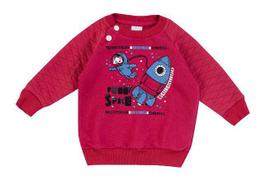 Conjunto Casaco raglan moletom com mangas infantil bebê Ralakids