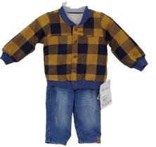 Conjunto Casaco Soft Calça Jeans Bebê Menino Paraiso 13062