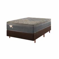Conjunto Casal Box + Colchão Resistive Molas Ensacadas Extra Firme Ecoflex 150kg Conjunto Casal Box + Colchão Resistive Molas Ensacadas Extra Firme Ecoflex 150kg
