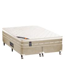 Conjunto Castor Premium Tecnopedic Queen Size 158x198x70cm